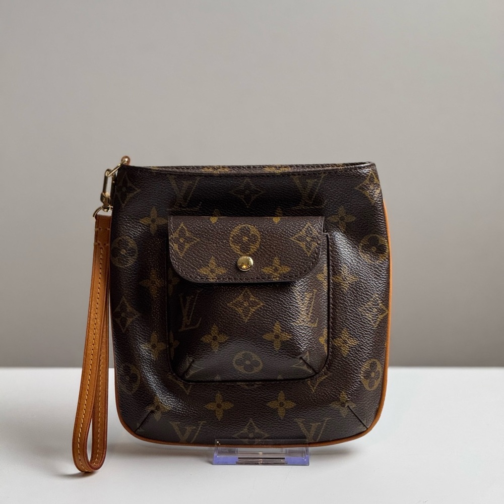 SOLD Louis Vuitton Partition Monogram Wristlet
